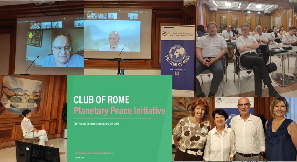 Am 29. Juni lag der Fokus der Veranstaltung des Club of Rome, Austrian Chapter, auf
